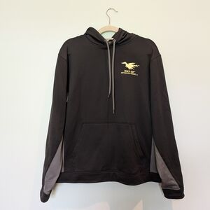Black Devil's Gas Motorcycle Hoodie